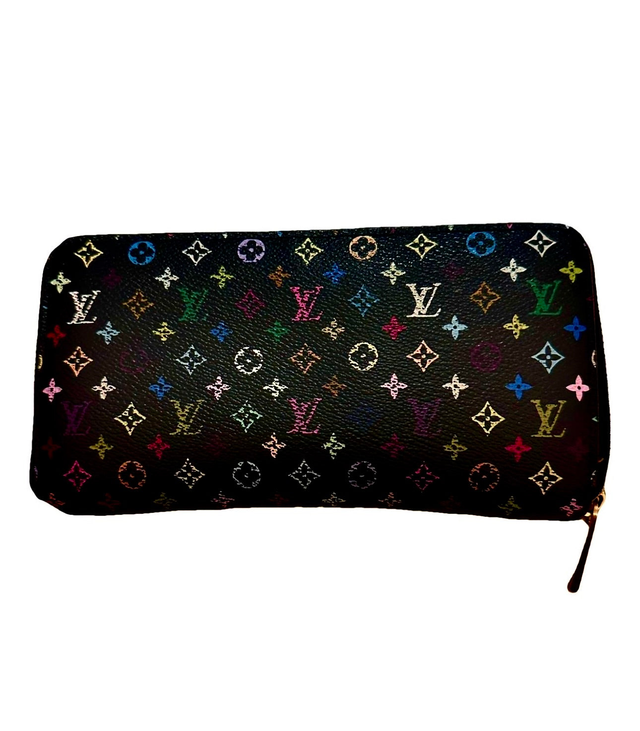 Louis Vuitton Monogram Takashi Murakami Zippy Wallet